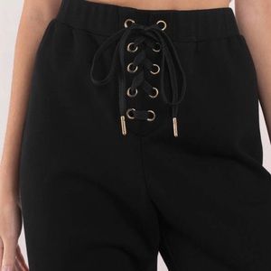 Lace Up Joggers, TOBI